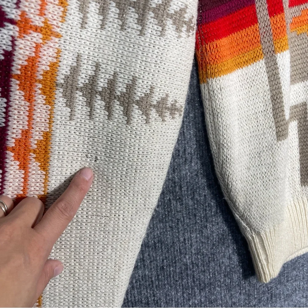 Pendleton Mens Medium 100% Wool High Grade Western Wear‎ Aztec Tribal Sweater - Picture 12 of 12